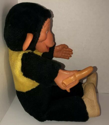 mr bim stuffed monkey with banana