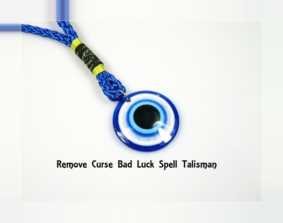 Primary image for Remove Curse BAD LUCK Cleanse Talisman White Witch Powers Positive Energy