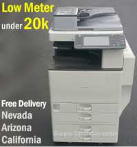Ricoh MPC3002 MP C3002 color tabloid copier scan-print speed 30 ppm Meter 20k - $1,623.60