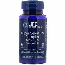 Life Extension Super Selenium Complex 100 Vegetarian Capsules - $18.99