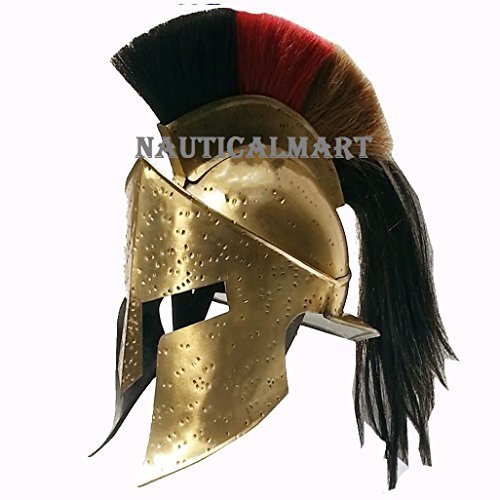 Brass King Leonidas 300 Spartan Armor Helmet By Nauticalmart