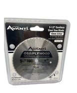 5-1/2 In. X 100-Teeth Avanti OSB/Plywood Saw Blade Fits Ryobi and Crafts... - $17.75