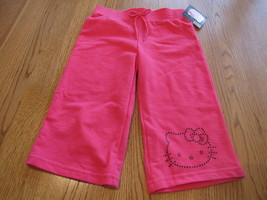 Girls Hello Kitty pink pants Capri 4 HK55301 NWT^^ - $8.19