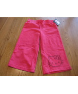 Girls Hello Kitty pink pants Capri 4 HK55301 NWT^^ - $8.19