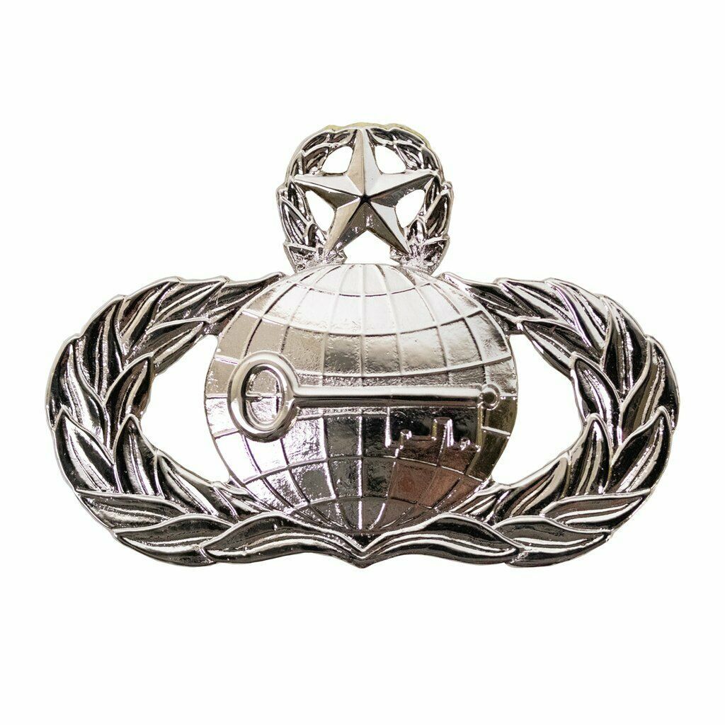 MidSize Genuine U.S. AIR FORCE (USAF) BREAST BADGE: INTELLIGENCE ...