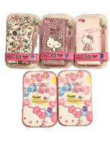 NEW Lot 5 Apple Phone iPhone 5 Case Cover HELLO KITTY Wallet Holder Strap Sanrio image 1
