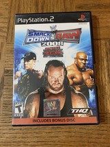 Smack Down Vs Raw 2008 Playstation 2 Game BONUS DISC ONLY No Game***** - $34.53