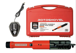 Rotoshovel 55.9cm Electronic Hand Lithium Ion Battery Operated Shovel,
