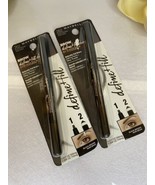 Lot Of 2 /Maybelline Brow Define+Fill Duo Naturally Full Brow 262 Black ... - $17.89