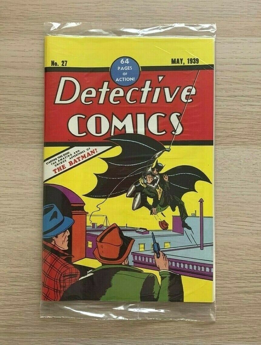 Detective Comics No.27 Special Edition Reprint 1st Batman Facsimile ...