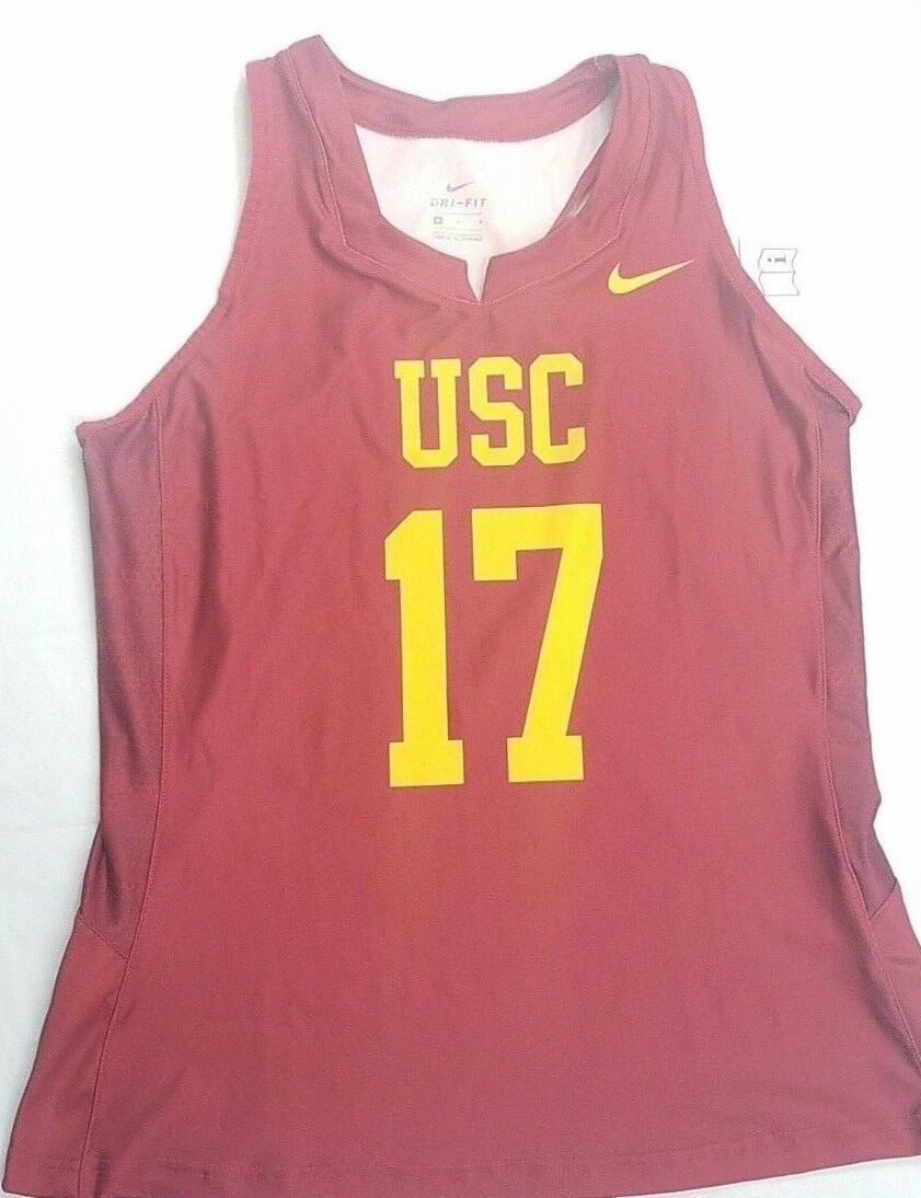 Nike USC Womens Lacrosse Team Uniform Skirt Jersey M Medium 2018 Clothing