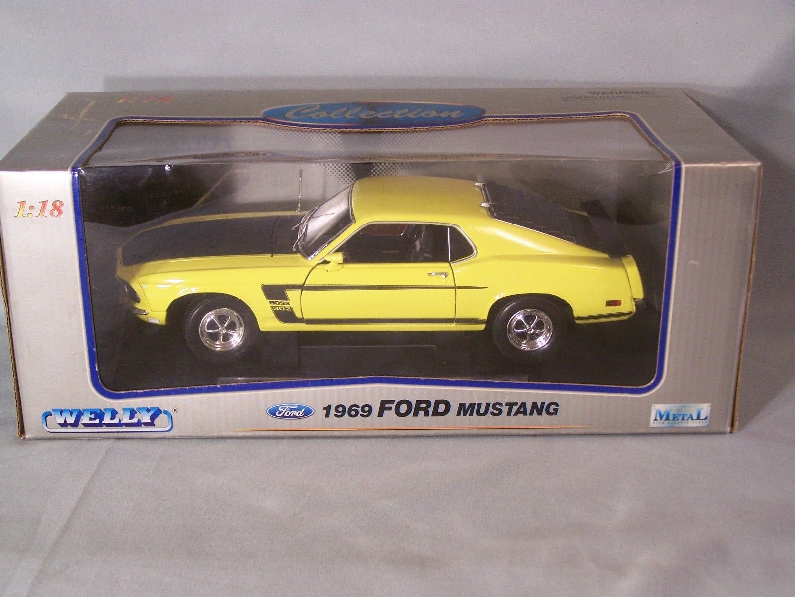 mustang diecast 1 18