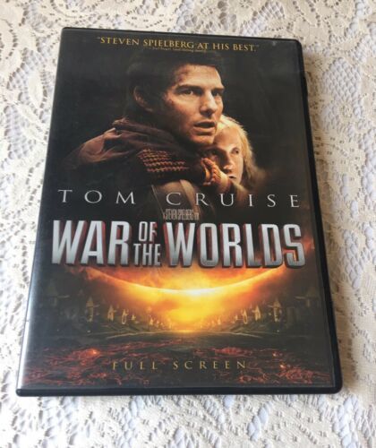 War of the Worlds DVD 2005 Full Frame Tom Cruise Miranda Otto Dakota ...