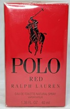 NiB Polo Red by Ralph Lauren EDT Cologne Natural Spray 1.36oz NEW SEALED - $47.47