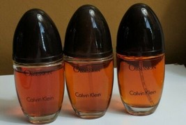 Lot of 3 Calvin Klein Obsession Spray for Women .5 oz  - $23.70