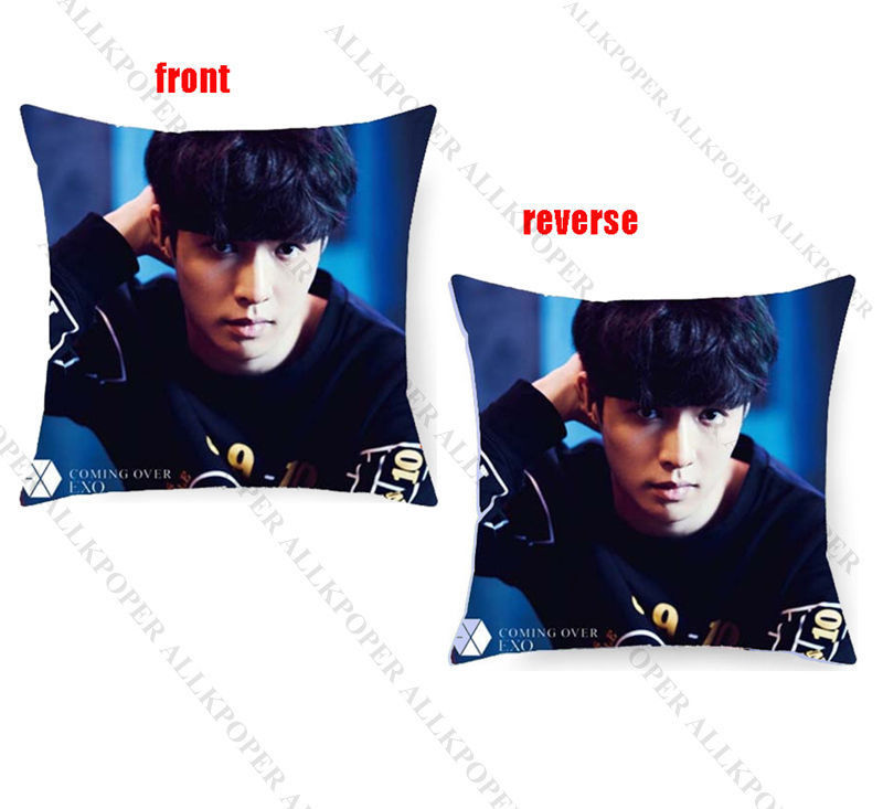 Kpop EXO Throw Pillow Case [COMING OVER EXO Throw Square Pillow Bolster Cushion