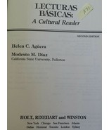 Lecturas Basicas : A Cultural Reader by Modesto Diaz and Helen Aguera PB... - $12.72