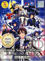 Kyoukai Senjou No Horizon Season 1+2(1-26End) English su SHIP FROM USA