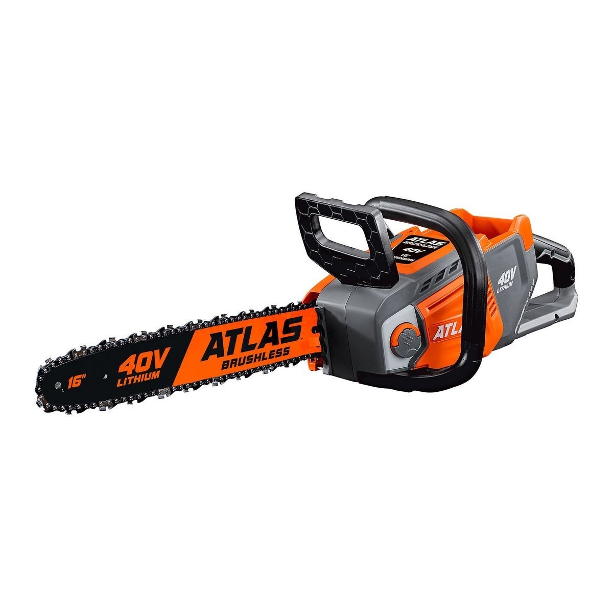 Atlas 40V Lithium-Ion Cordless 16 In. Brushless Chainsaw - Tool Only