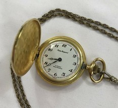 Vintage Pierre Jacquard 17 Jewels Pocket Watch- Works! - $148.49