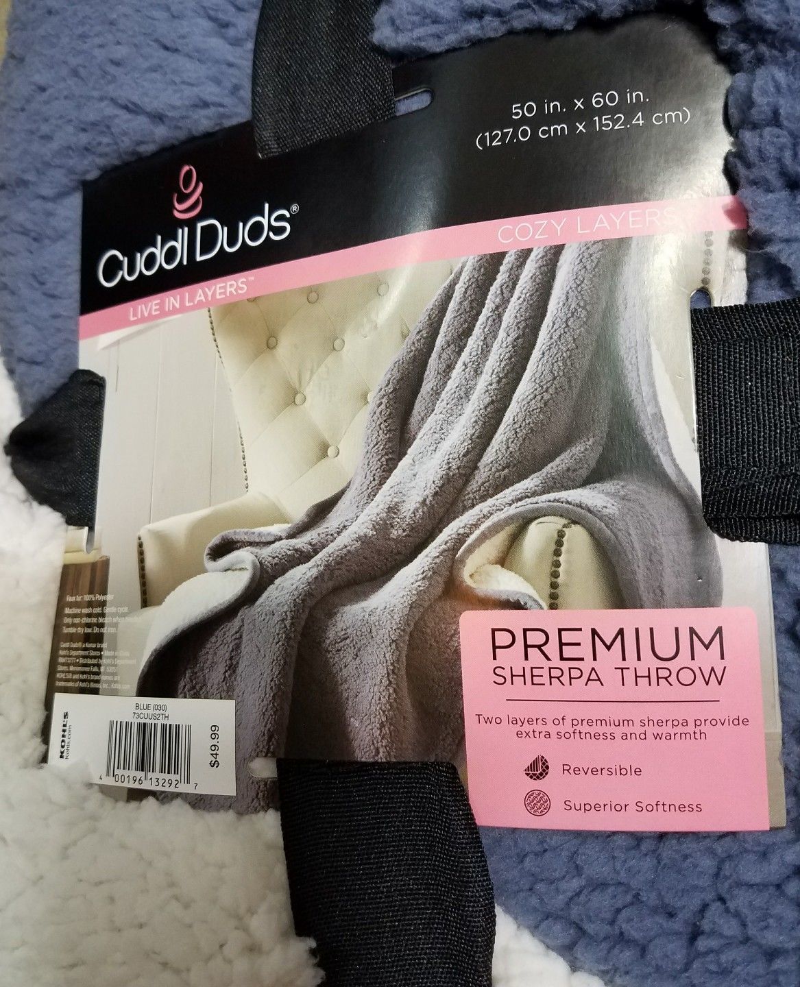 cuddl duds heated blanket blinking light