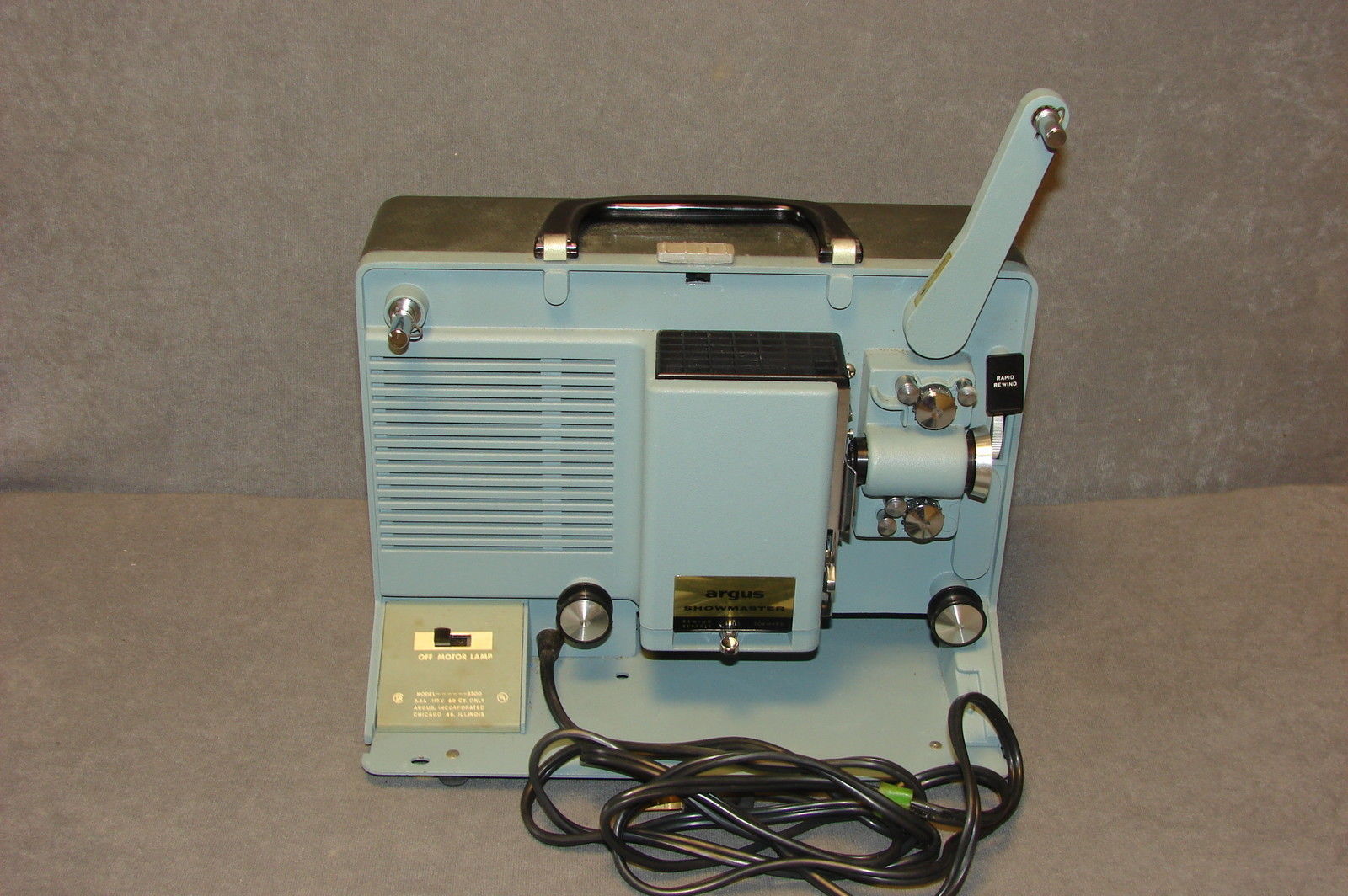 Argus Showmaster 500 Movie Projector Model S500 [FOR PARTS OR REPAIR