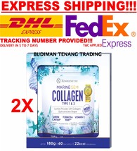 2 BOX KINOHIMITSU Marine Gem Lychee Powder With Collagen *180g EXPRESS SHIPPING - $128.80