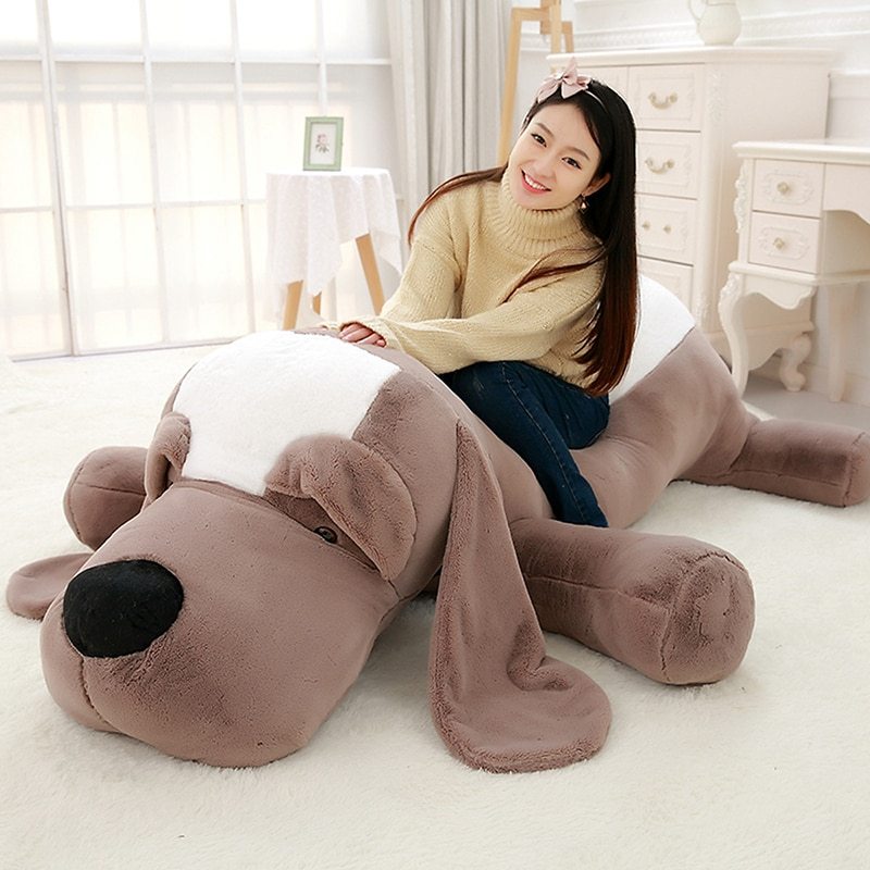 Cute Big Ear Plush Toy Dog Plush Pillow Stuffed Animals Plush Pillow