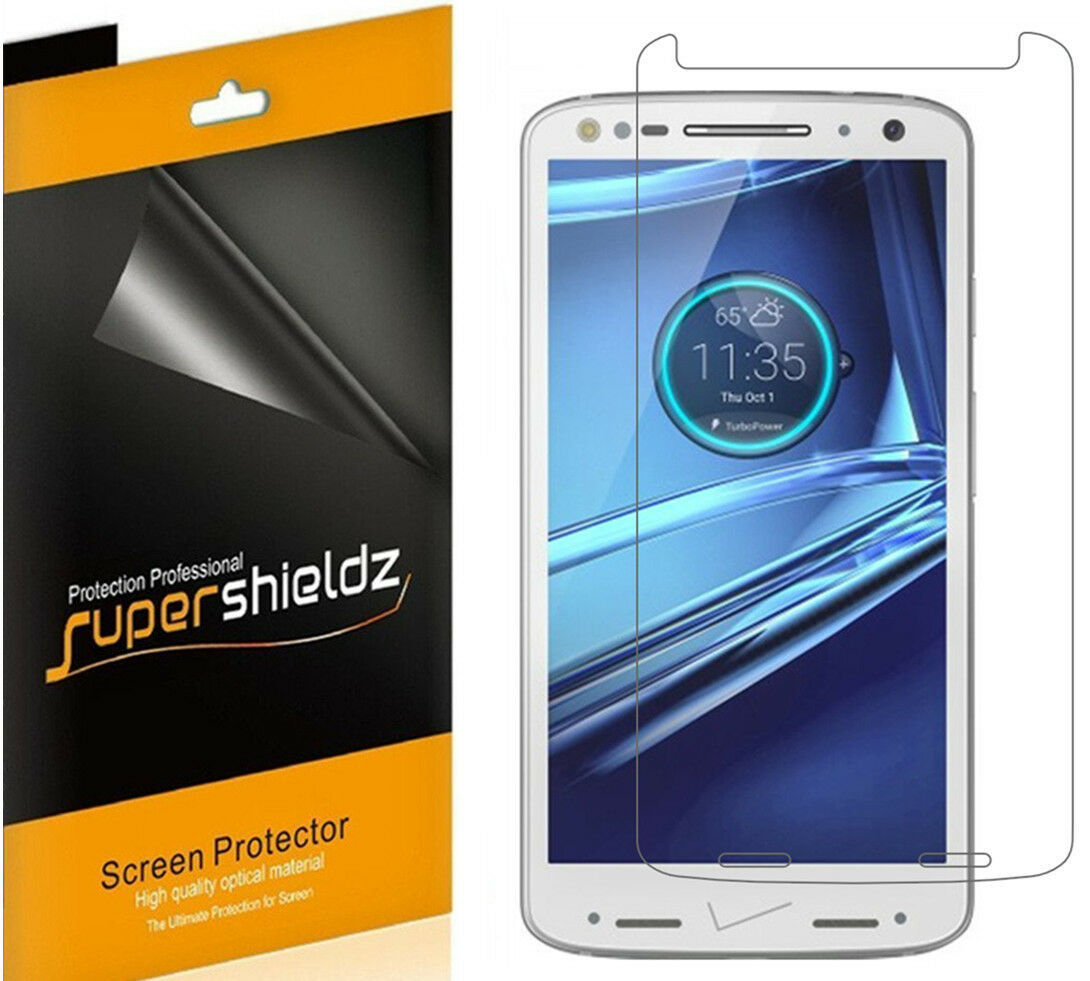 6X Supershieldz Clear Screen Protector Shield for Motorola Droid Turbo 2