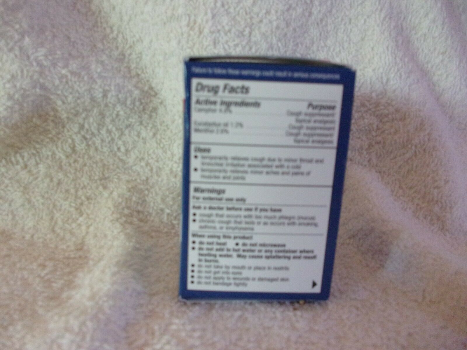 CVS Health Medicated Chest Rub, 3.53 OZ Health Care