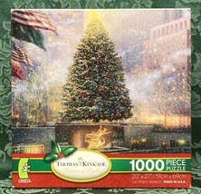 Ceaco Thomas Kinkade puzzle Christmas in New York 1000 piece 2011 - $10.00