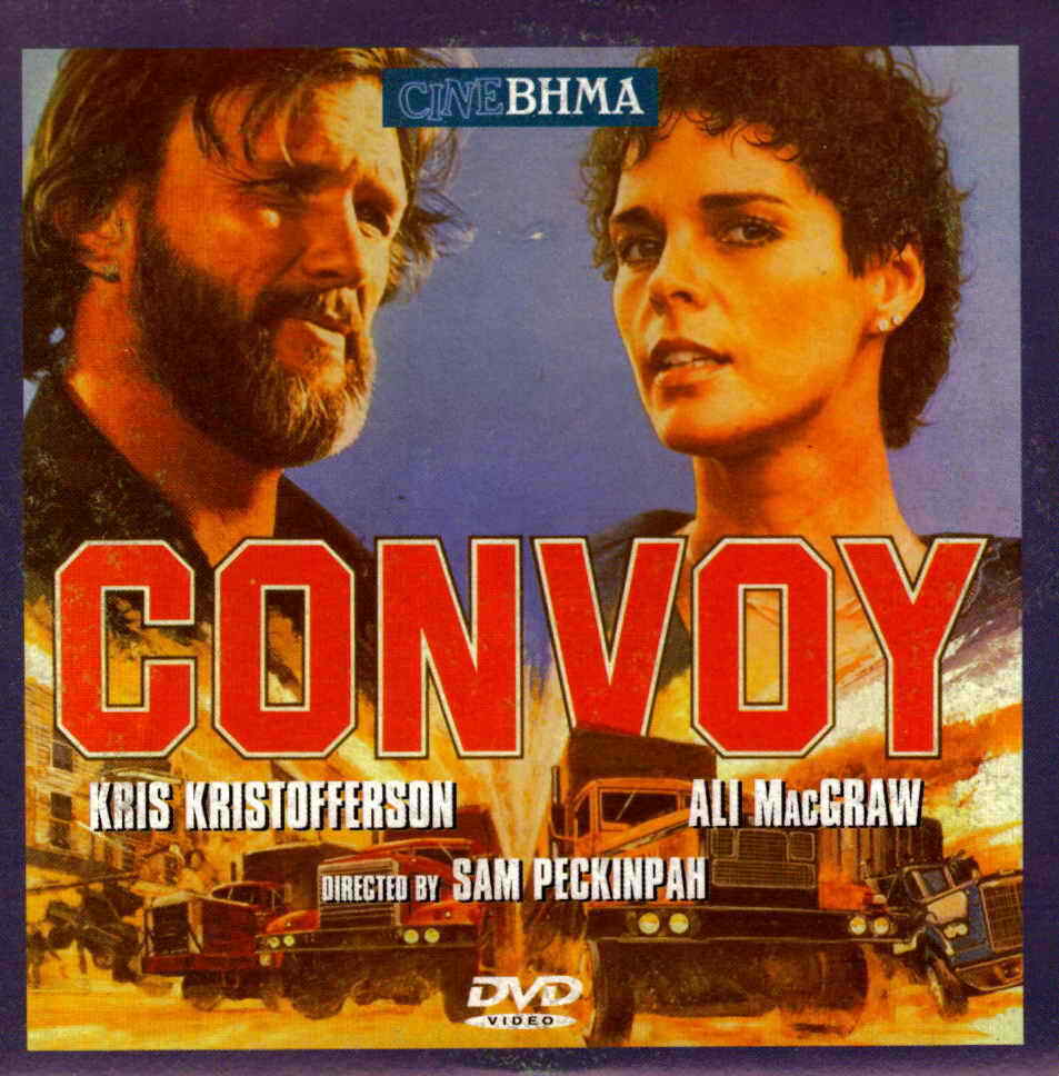 CONVOY (Kris Kristofferson, Ali MacGraw, Ernest Borgnine, Burt Young ...