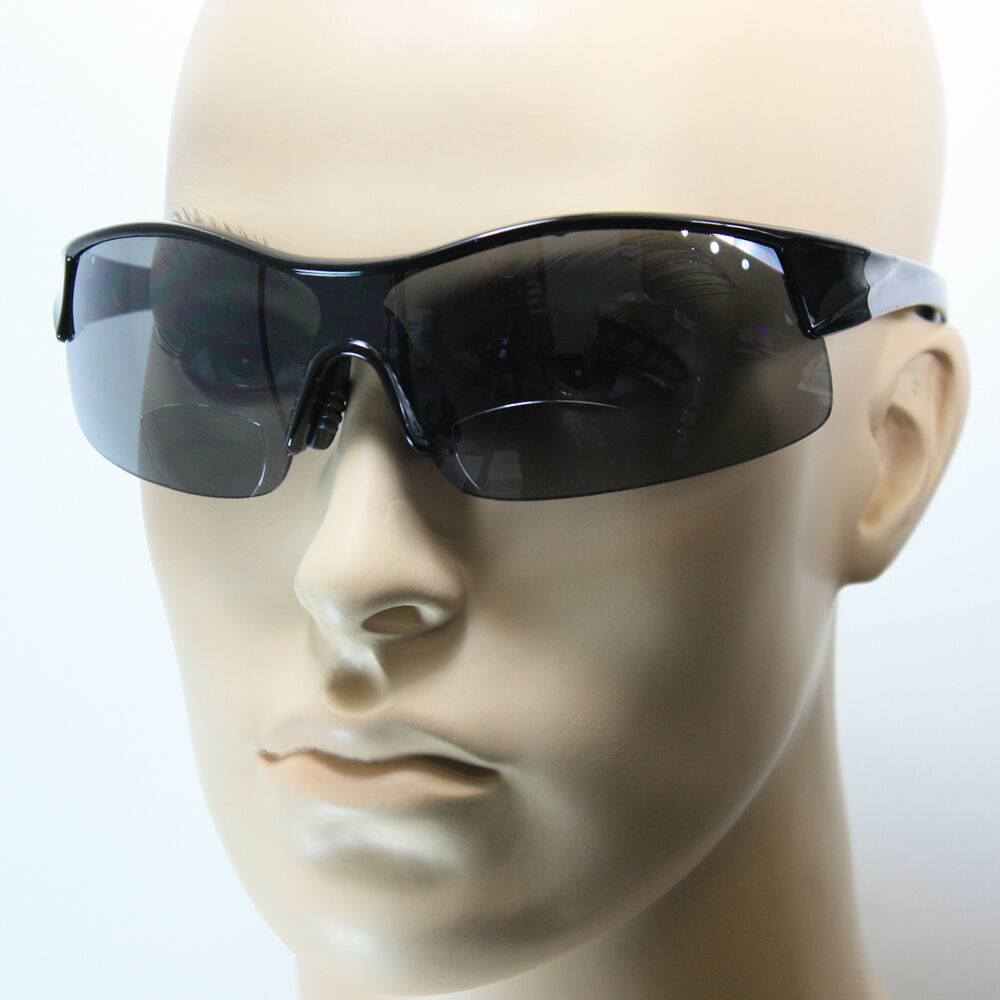 BIFOCAL SAFETY READING SUN GLASSES SUNGLASSES SHOOTING SPORT 1.0 1.5 2.