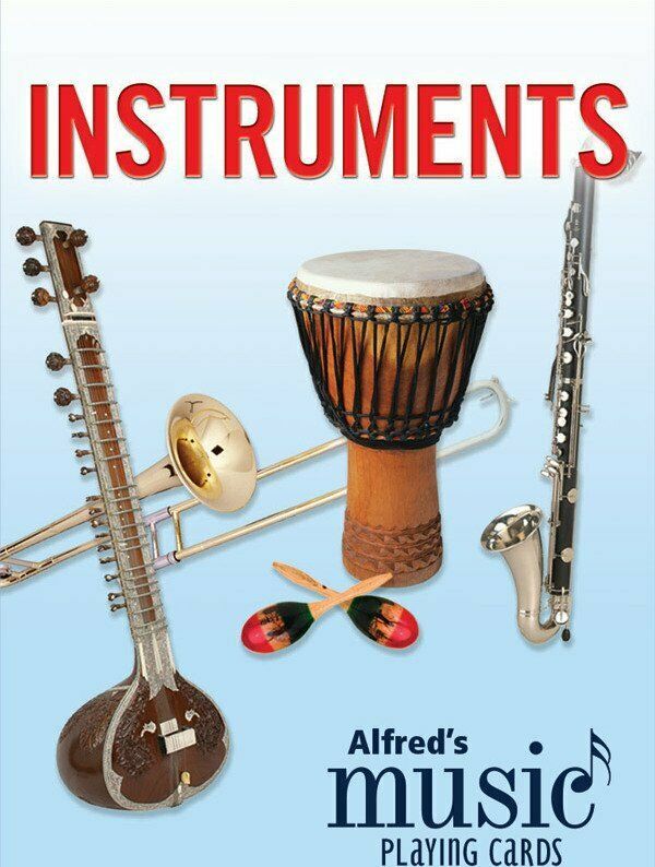 Primary image for Alfred's Music Playing Cards: Instruments (1 Pack)