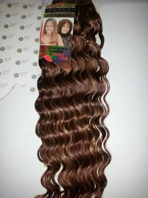 100% HUMAN HAIR EUROPEAN CURL WEAVE#27/30/33;CURLY;JANET;GOLD K