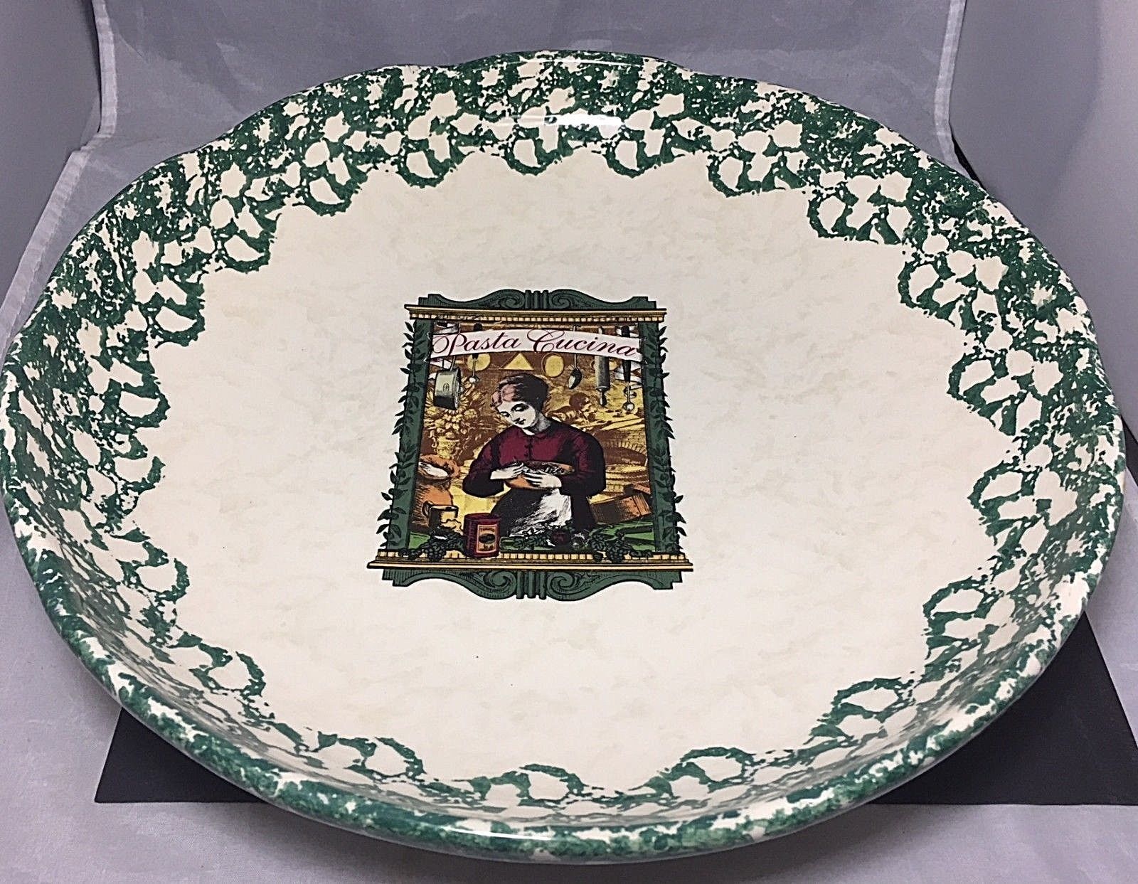 PASTA CUCINA 12" PASTA SERVING BOWL CERTIFIED INTERNATIONAL MADE IN