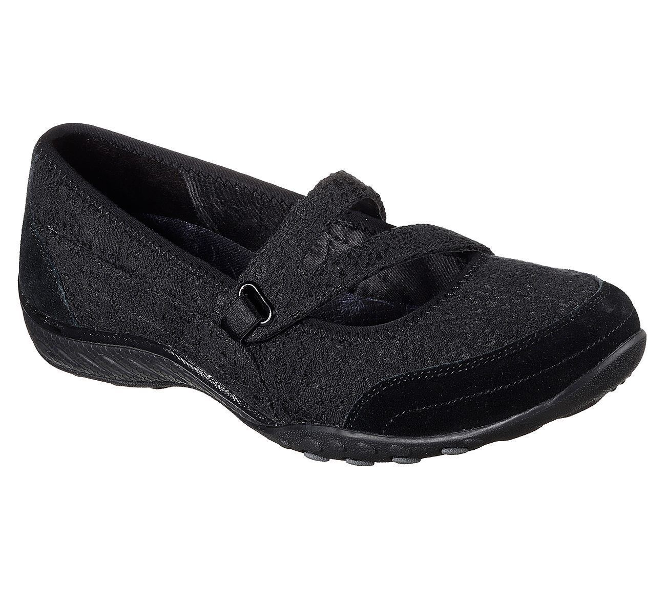 23098 Black Skechers shoe Memory Foam Women Comfort Soft Velvet Casual ...