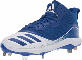  Adidas Icon V Bounce Mid Metal Baseball Cleats Blue Men G2873 Mens - $64.99