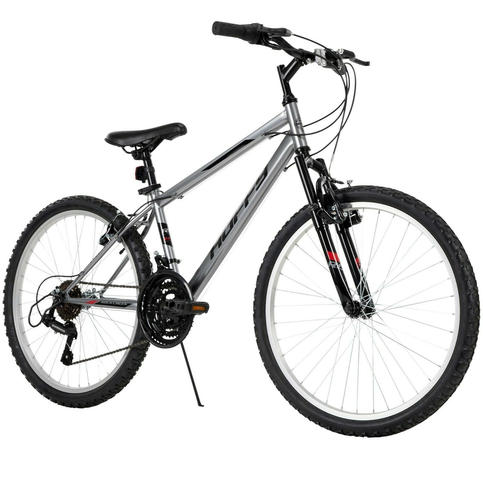 huffy 24 inch rock creek girls mountain bike for women