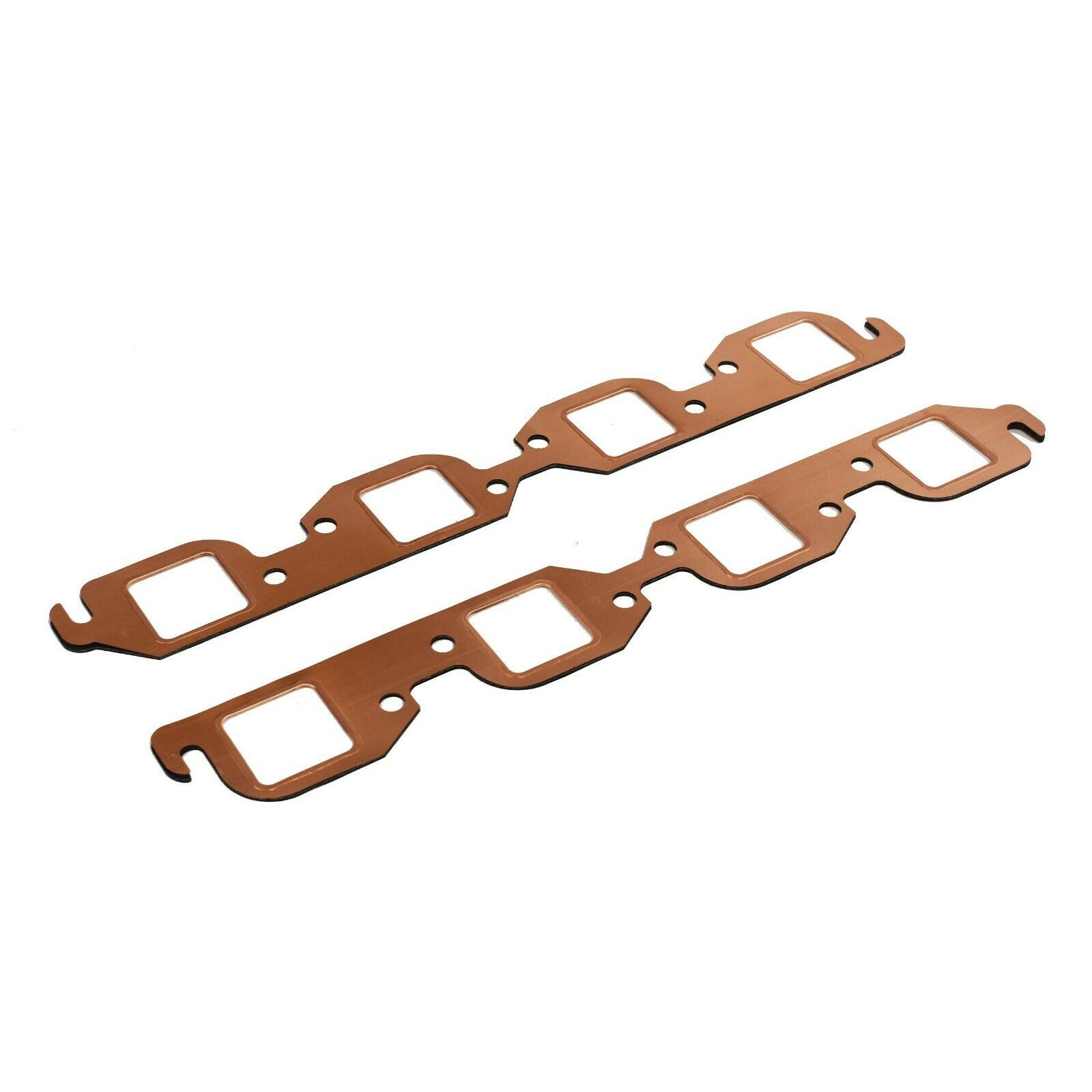 Square Port Reusable Exhaust Gasket For Big Block BBC Chevrolet 396 427