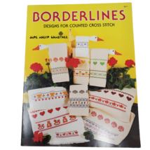 Jane Arlyn Crabtree Borderlines Designs for Counted Cross Stitch Towel B... - $9.89