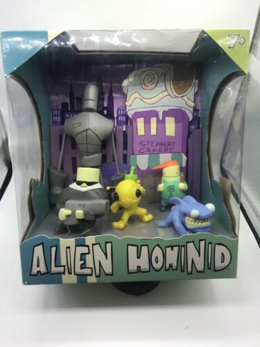 Alien Hominid Newgrounds - the behemoth - toy figures - 2004 Very Rare ...