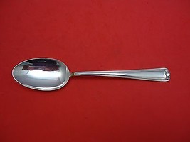 Embassy Scroll Gold by Lunt Sterling Silver Serving Spoon 8 3/8" - $127.71