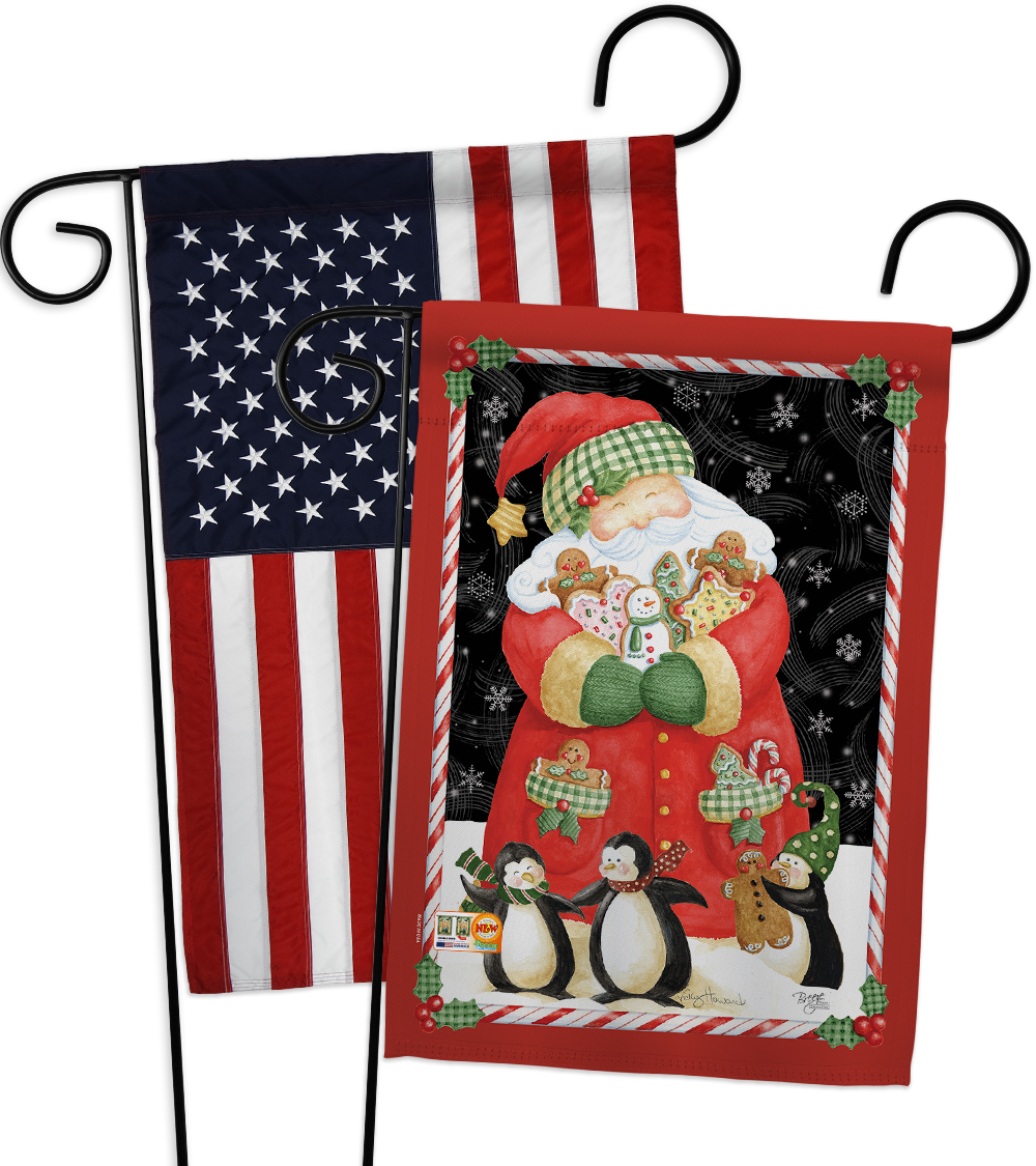 Garden Flag Christmas 
