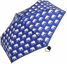 BAGGU Folding Umbrella Mini Elephant Japan Limited Ripstop New with Trac... - $70.13