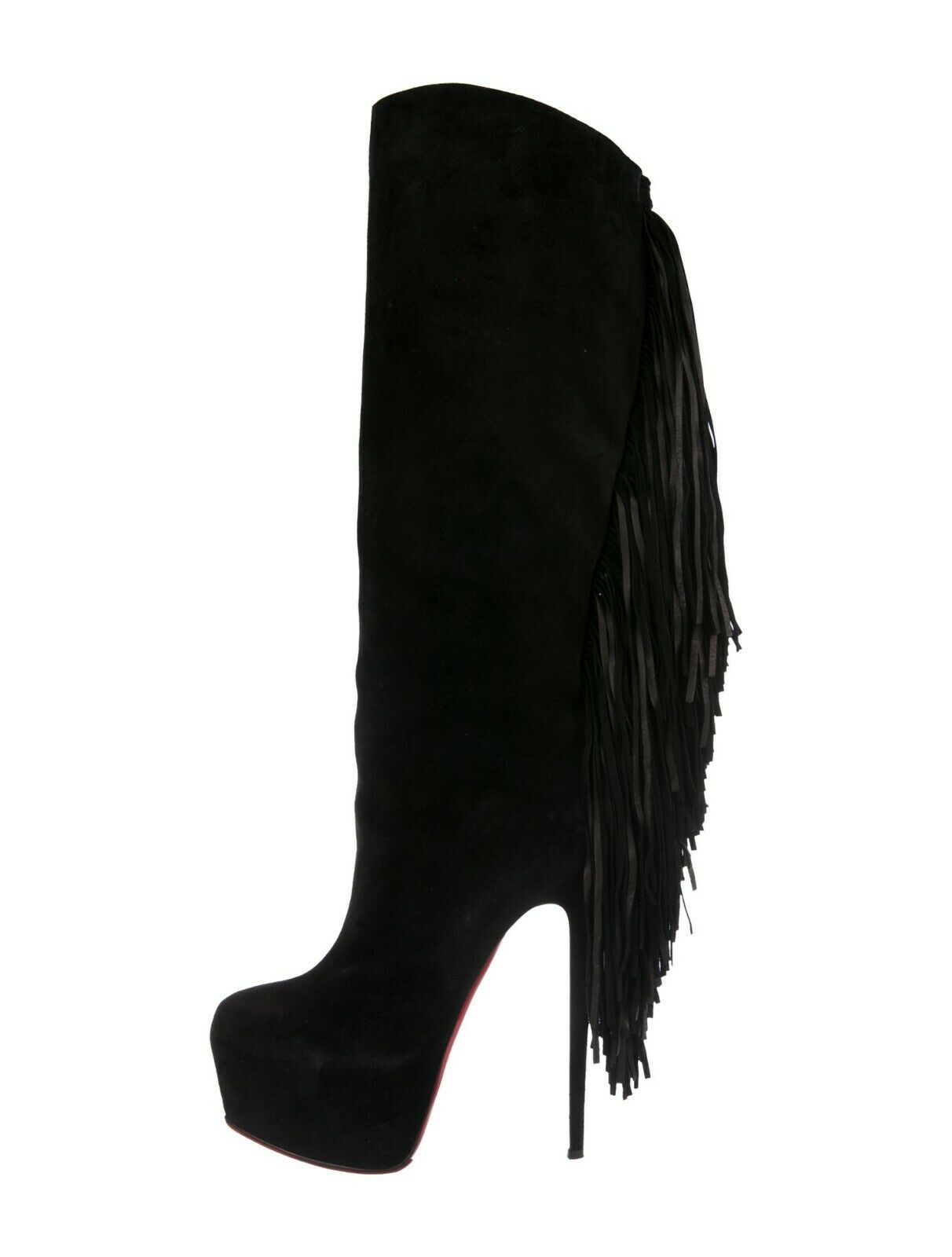 louboutin suede boots
