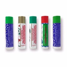 Avon Vintage Holiday/Christmas Lip Balm Collection Set of 5 New/Old Stock - $14.80