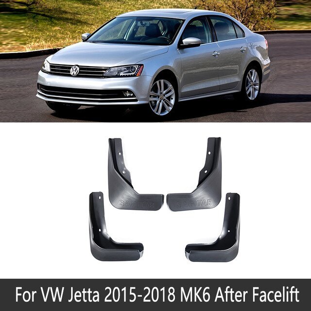 for VW Jetta A6 5C6 Mk6 6 2011~2018 Mud Flaps Muuard Splash Guards ...