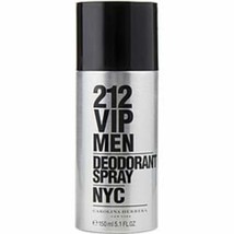 212 Vip By Carolina Herrera Deodorant Spray 5 Oz For Men  - $46.50