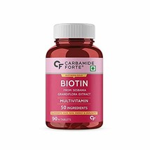 Carbamide Forte Biotin with 50 Multivitamin Ingredients for Women &amp; Men ... - $22.93
